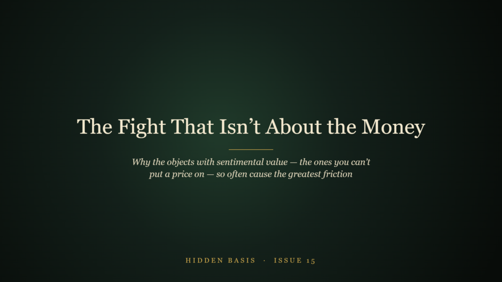 Hidden Basis Issue 15 - The Fight That Isn’t About the Money