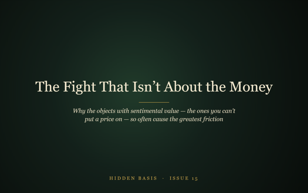 Hidden Basis Issue 15 - The Fight That Isn’t About the Money